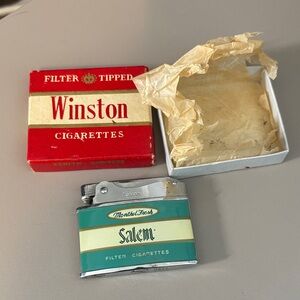 Vintage 1950s Salem Cigarette Lighter